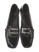 Stuart Weitzman Patent Leather Lasercut Accents Loafers