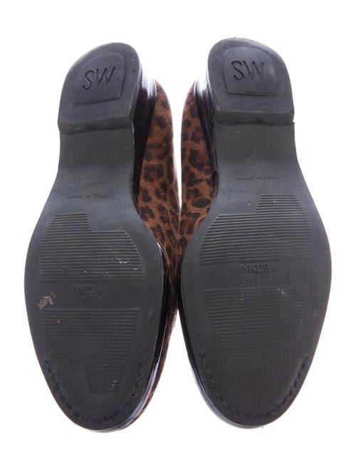 Stuart Weitzman Creampuff Bow-Accented Loafers