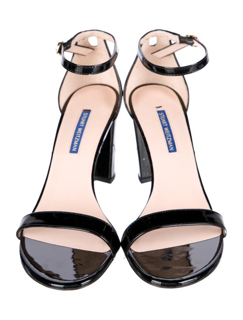 Stuart Weitzman Patent Leather Sandals