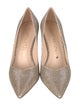 Stuart Weitzman Glitter Glitter Accents Pumps