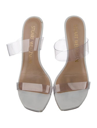 Stuart Weitzman PVC Slides