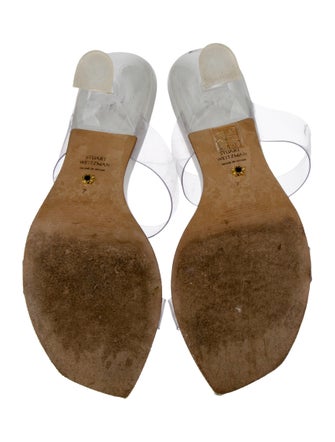 Stuart Weitzman PVC Slides