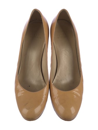 Stuart Weitzman Patent Leather Slingback Sandals