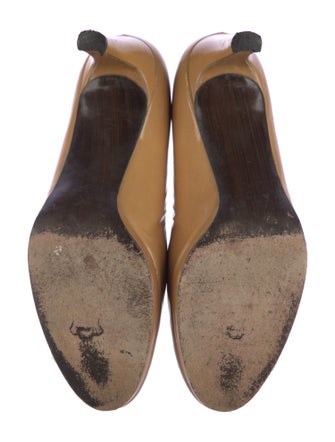 Stuart Weitzman Patent Leather Slingback Sandals