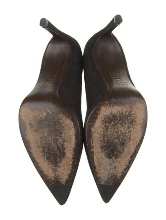 Stuart Weitzman Canvas Pumps