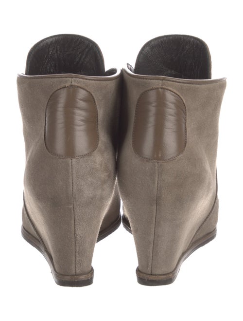 Stuart Weitzman Suede Lace-Up Boots