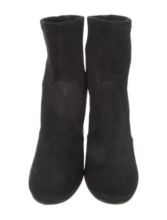 Stuart Weitzman Suede Sock Boots