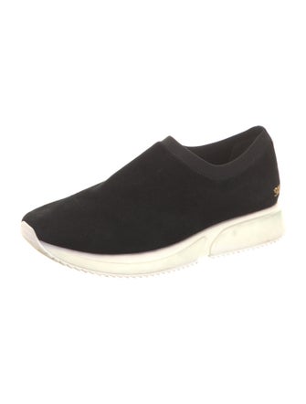 Stuart Weitzman Suede Sock Sneakers