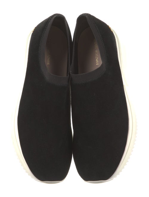 Stuart Weitzman Suede Sock Sneakers