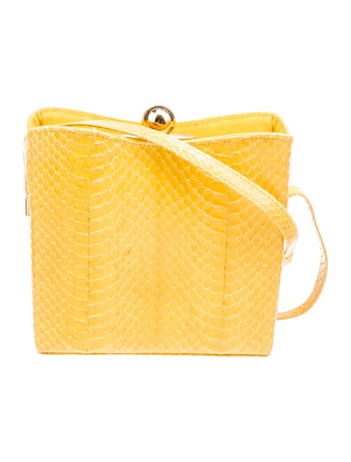 Stuart Weitzman Snakeskin Crossbody Bag
