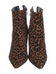 Steven by Steve Madden Velvet Animal Print Boots