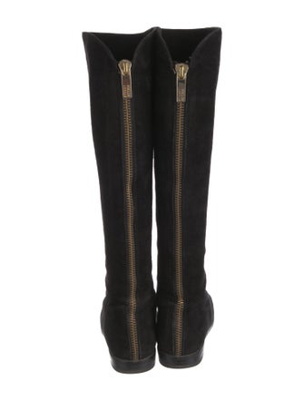 Stuart Weitzman Suede Riding Boots