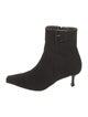 Stuart Weitzman Canvas Sock Boots