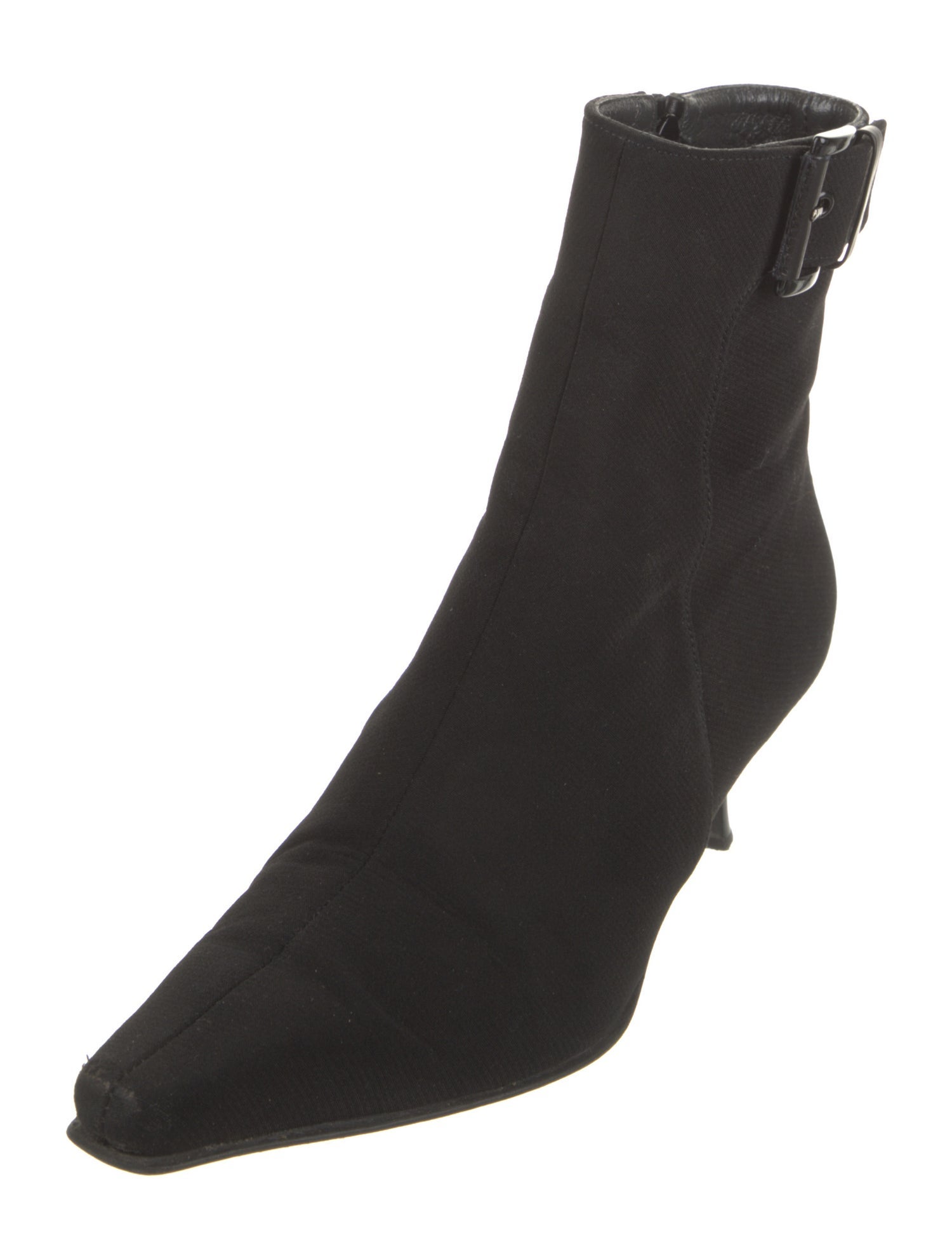 Stuart Weitzman Canvas Sock Boots
