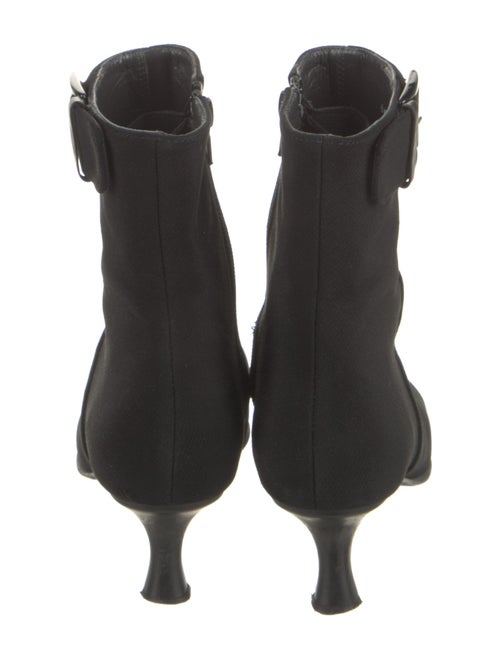 Stuart Weitzman Canvas Sock Boots