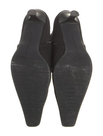 Stuart Weitzman Canvas Sock Boots