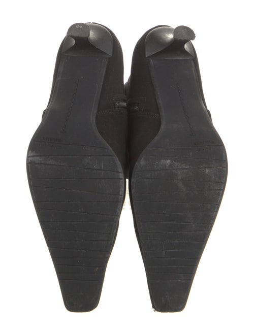 Stuart Weitzman Canvas Sock Boots