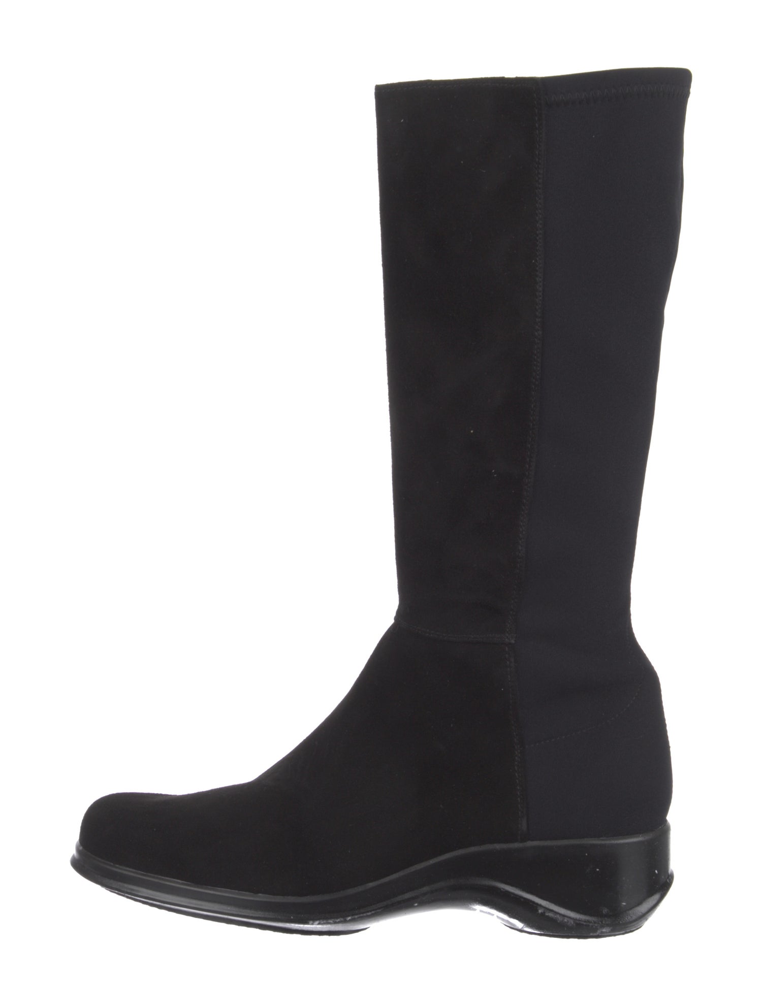 Stuart Weitzman Suede Sock Boots