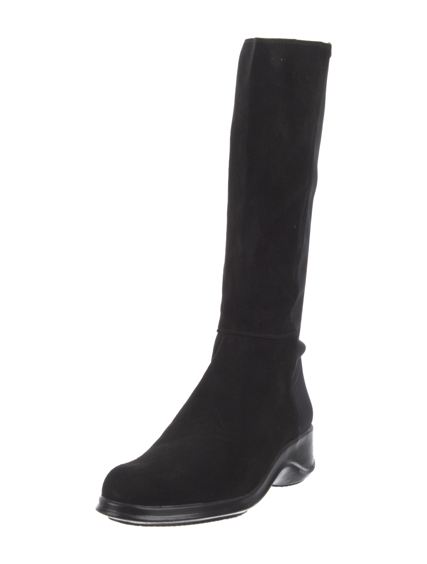 Stuart Weitzman Suede Sock Boots