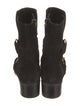 Stuart Weitzman Suede Moto Boots