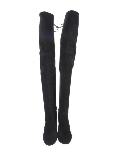 Stuart Weitzman Suede Sock Boots