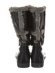 Stuart Weitzman Rubber Animal Print Rain Boots