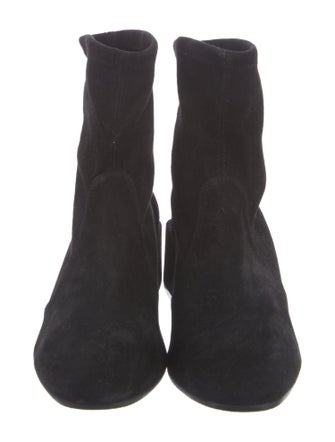 Stuart Weitzman Suede Sock Boots