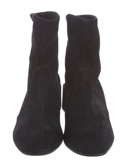 Stuart Weitzman Suede Sock Boots