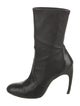 Stuart Weitzman Leather Sock Boots
