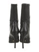 Stuart Weitzman Leather Sock Boots