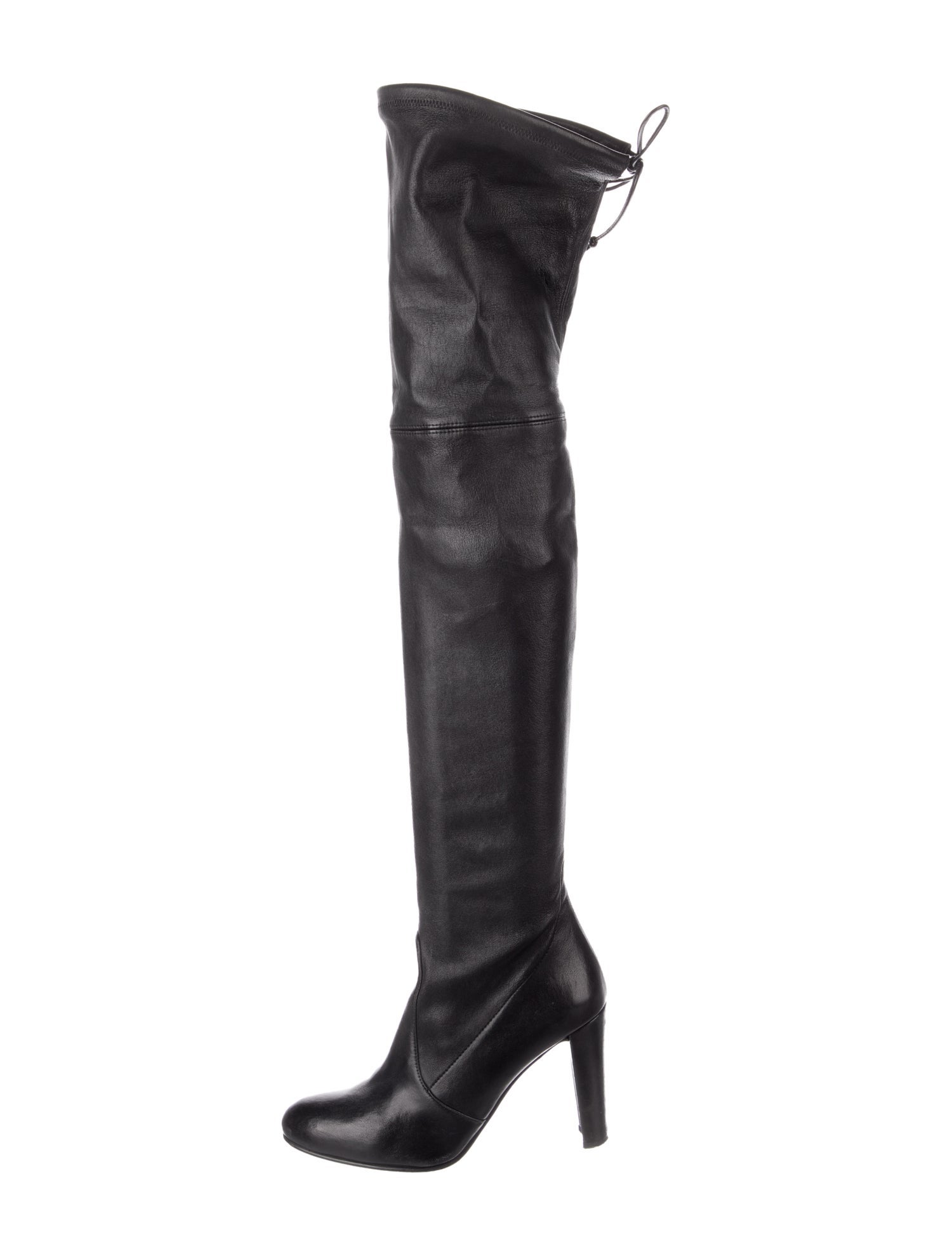 Stuart Weitzman Leather Boots Black Boots, Shoes WSU347164 The