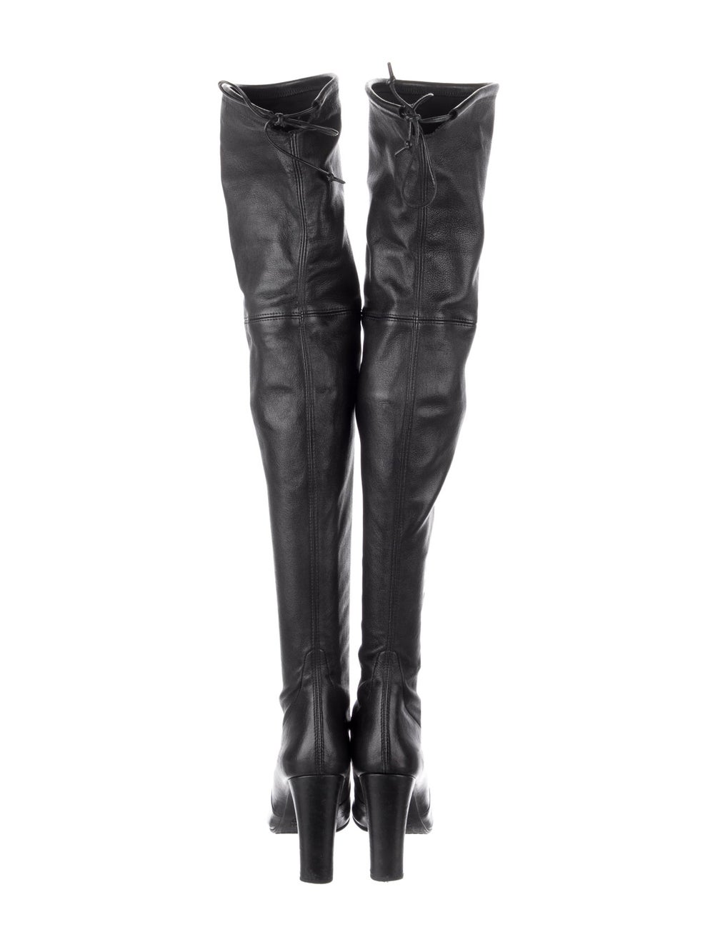 Stuart Weitzman Leather Boots Black Boots, Shoes WSU347164 The