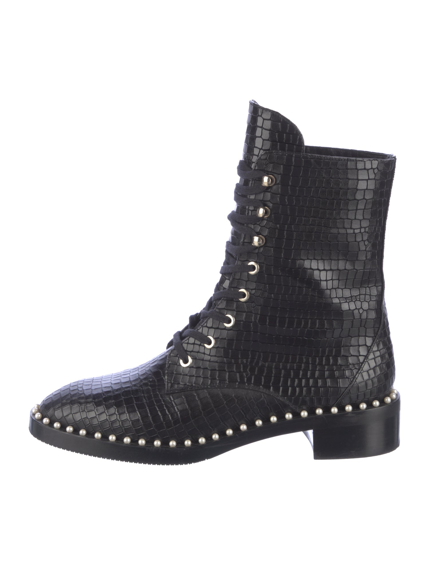 stuart weitzman pearl booties