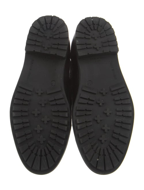 Stuart Weitzman Rubber Faux Fur Trim Rain Boots