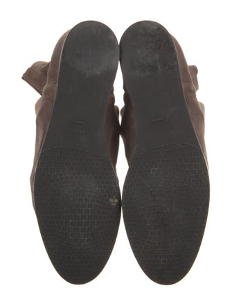 Stuart Weitzman Suede Chelsea Boots