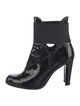 Stuart Weitzman Patent Leather Chelsea Boots