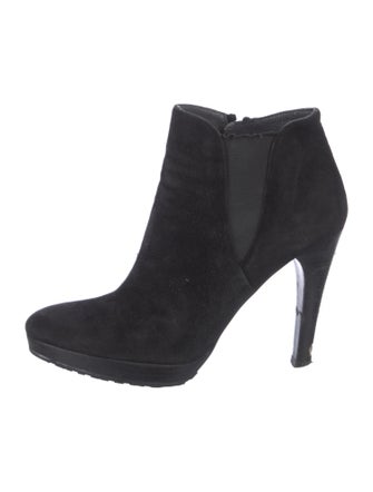 Stuart Weitzman Suede Chelsea Boots