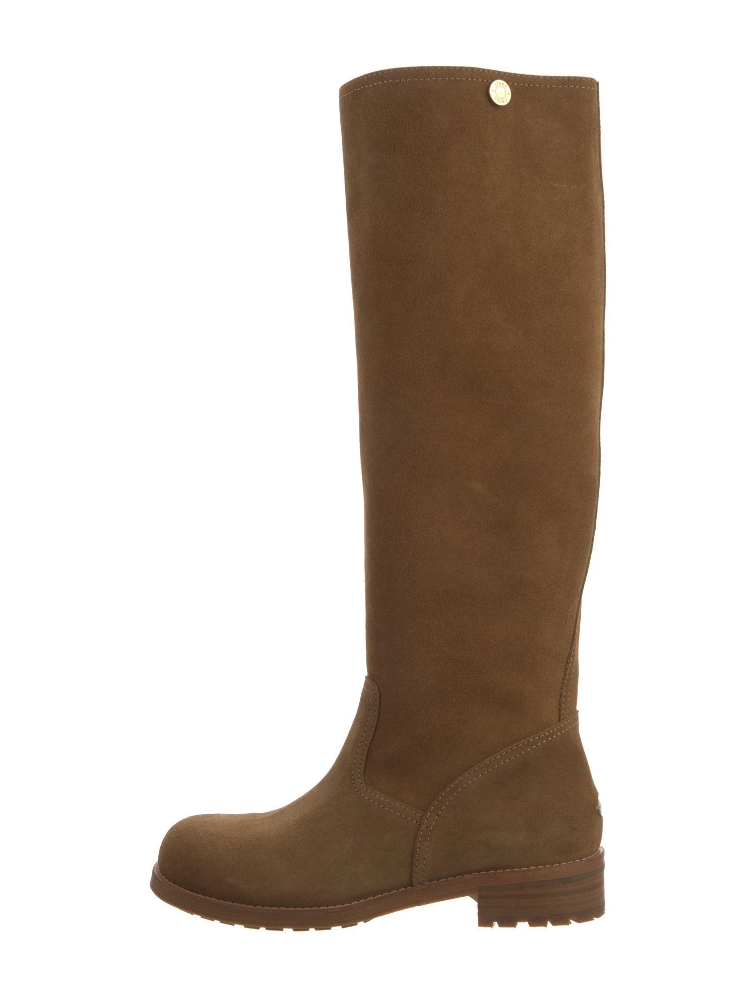 Jimmy Choo Suede Riding Boots