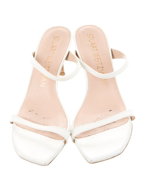 Stuart Weitzman Leather Slides