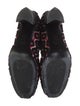 Stuart Weitzman Velvet Printed Lace-Up Boots