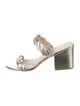 Stuart Weitzman Leather Slides