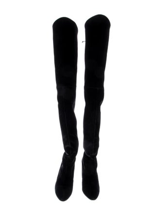 Stuart Weitzman Velvet Boots