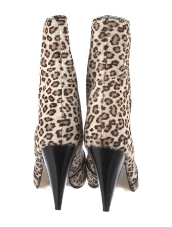 Stuart Weitzman Ponyhair Animal Print Boots