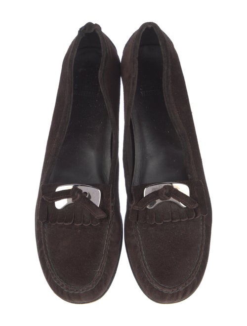 Stuart Weitzman Suede Loafers