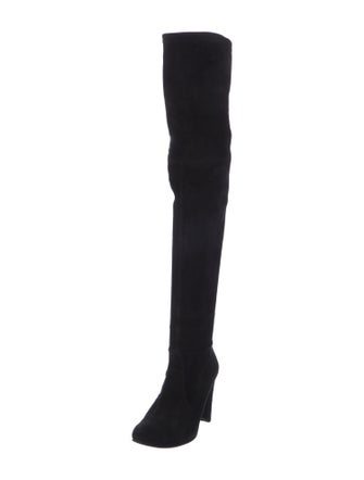 Stuart Weitzman Suede Sock Boots