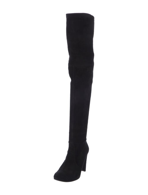 Stuart Weitzman Suede Sock Boots