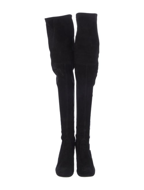 Stuart Weitzman Suede Sock Boots