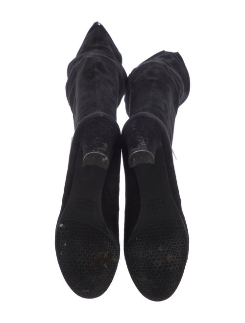 Stuart Weitzman Suede Sock Boots