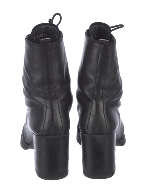 Stuart Weitzman Leather Combat Boots
