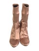 Stuart Weitzman Satin Sock Boots